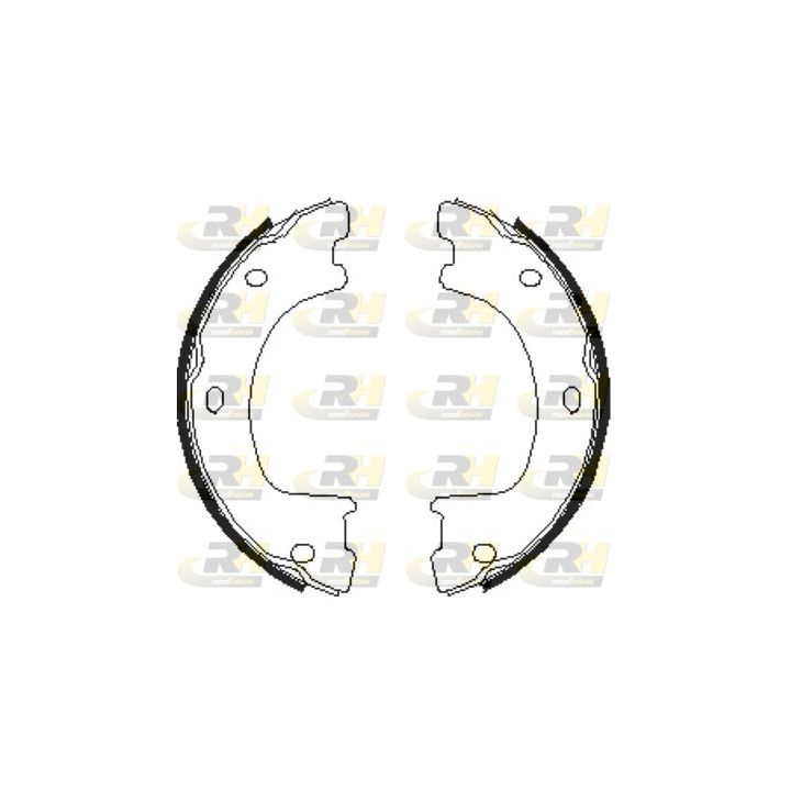 Stabdžių trinkelė, stovėjimo stabdys ROADHOUSE 4674.00