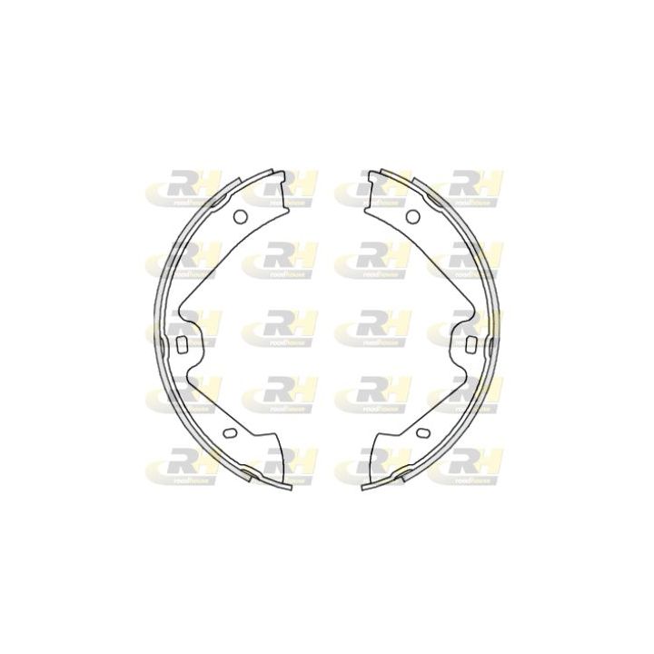 Stabdžių trinkelė, stovėjimo stabdys ROADHOUSE 4675.00