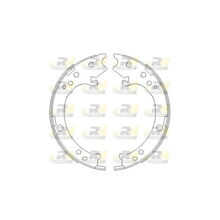 Stabdžių trinkelė, stovėjimo stabdys ROADHOUSE 4690.00