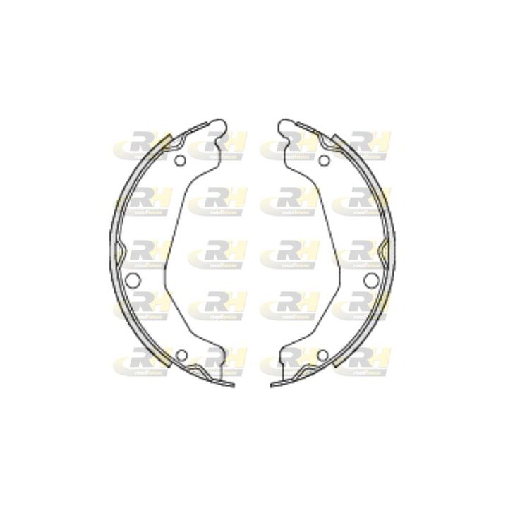 Stabdžių trinkelė, stovėjimo stabdys ROADHOUSE 4694.00