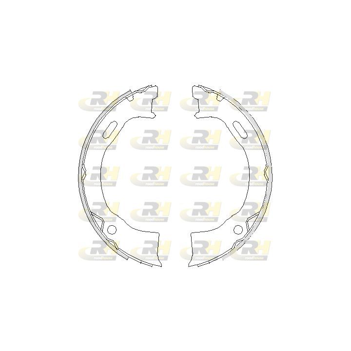 Stabdžių trinkelė, stovėjimo stabdys ROADHOUSE 4695.00