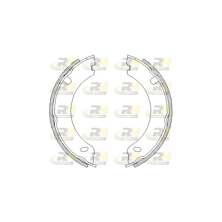 Stabdžių trinkelė, stovėjimo stabdys ROADHOUSE 4696.00