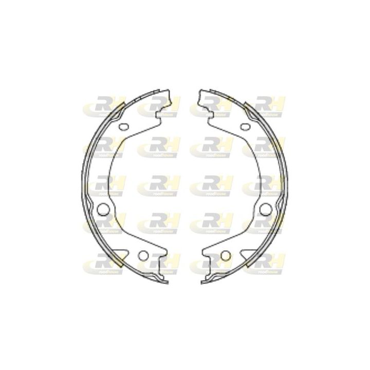 Stabdžių trinkelė, stovėjimo stabdys ROADHOUSE 4697.00