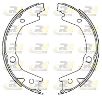 Stabdžių trinkelė, stovėjimo stabdys ROADHOUSE 4697.00