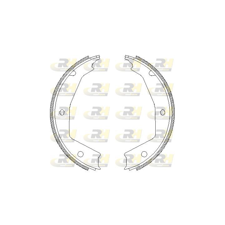 Stabdžių trinkelė, stovėjimo stabdys ROADHOUSE 4705.00