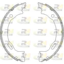 Stabdžių trinkelė, stovėjimo stabdys ROADHOUSE 4707.01