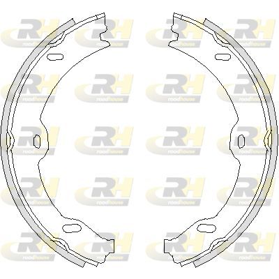 Stabdžių trinkelė, stovėjimo stabdys ROADHOUSE 4708.00