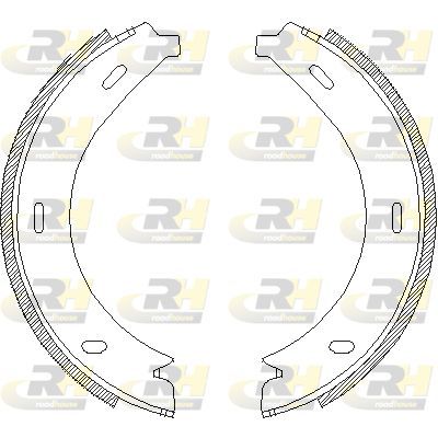 Stabdžių trinkelė, stovėjimo stabdys ROADHOUSE 4713.00