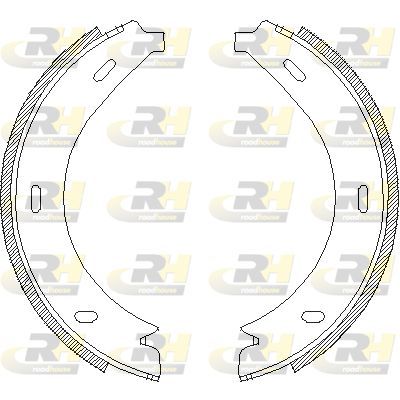 Stabdžių trinkelė, stovėjimo stabdys ROADHOUSE 4713.01