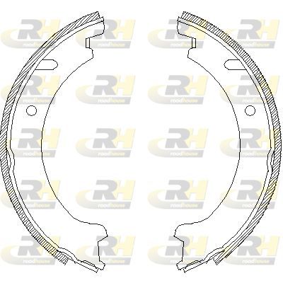 Stabdžių trinkelė, stovėjimo stabdys ROADHOUSE 4721.00