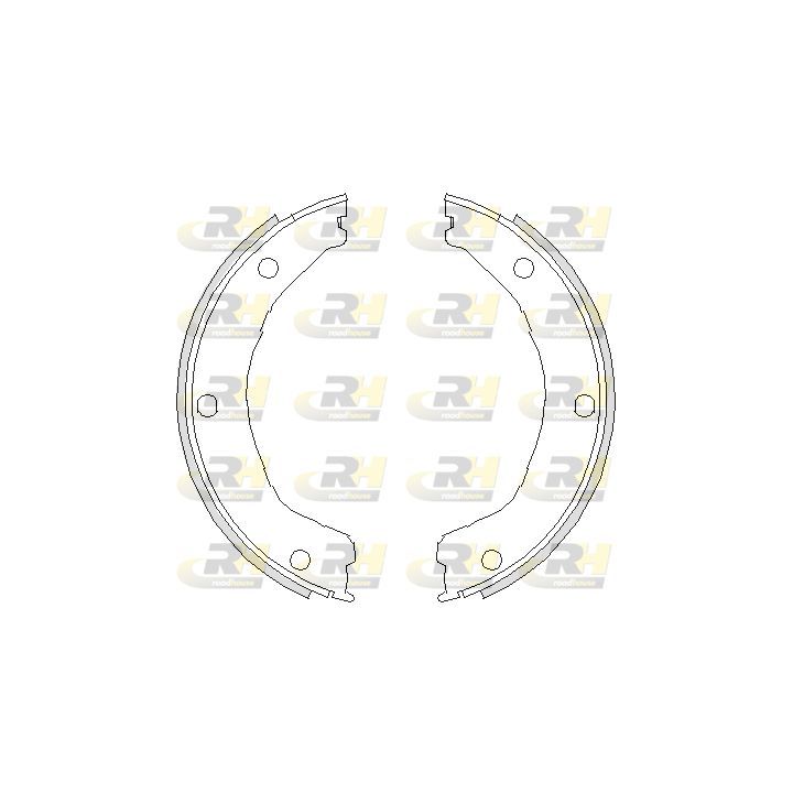 Stabdžių trinkelė, stovėjimo stabdys ROADHOUSE 4730.00