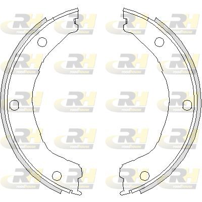 Stabdžių trinkelė, stovėjimo stabdys ROADHOUSE 4730.00