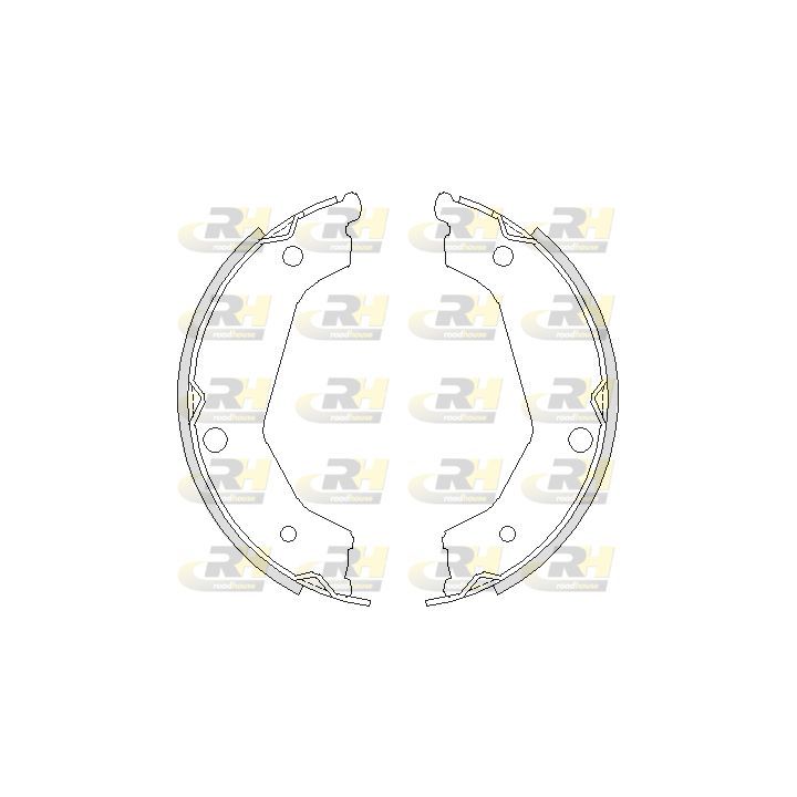 Stabdžių trinkelė, stovėjimo stabdys ROADHOUSE 4732.00