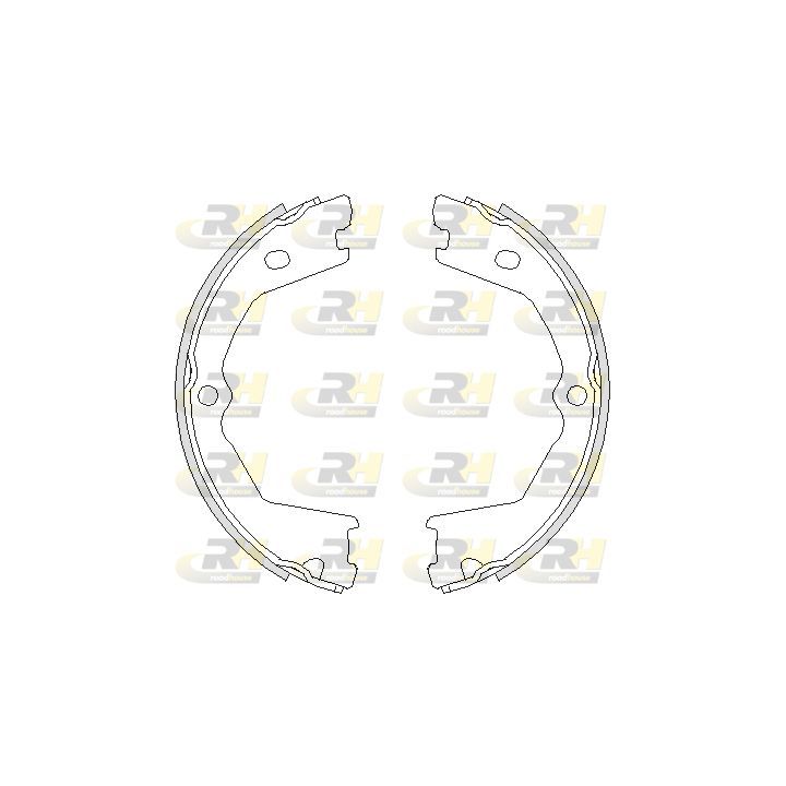 Stabdžių trinkelė, stovėjimo stabdys ROADHOUSE 4733.00