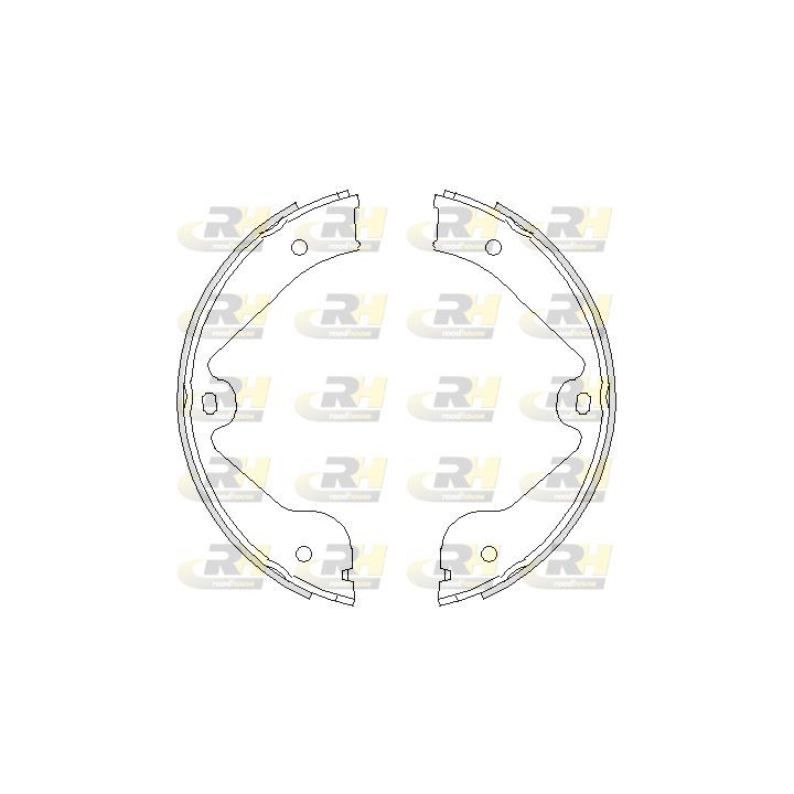 Stabdžių trinkelė, stovėjimo stabdys ROADHOUSE 4735.00