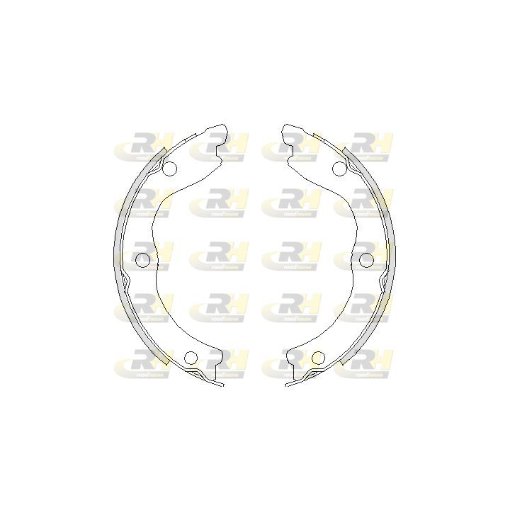 Stabdžių trinkelė, stovėjimo stabdys ROADHOUSE 4736.00