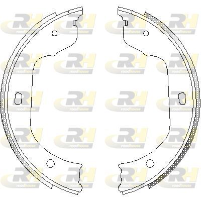 Stabdžių trinkelė, stovėjimo stabdys ROADHOUSE 4740.00