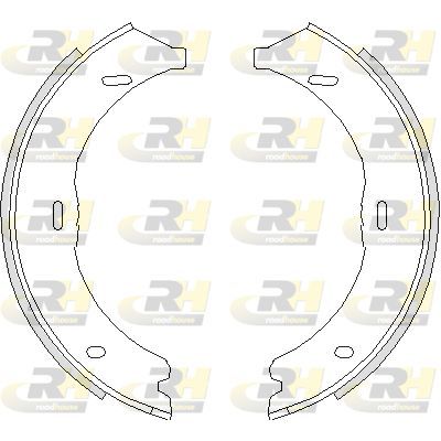 Stabdžių trinkelė, stovėjimo stabdys ROADHOUSE 4745.00