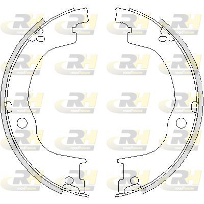 Stabdžių trinkelė, stovėjimo stabdys ROADHOUSE 4749.00