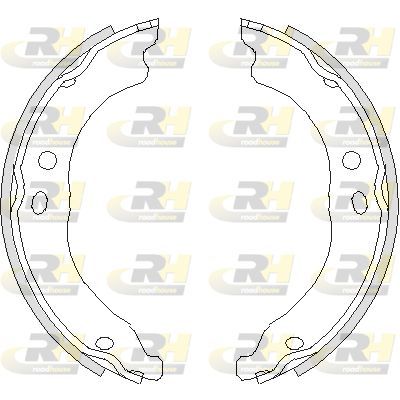 Stabdžių trinkelė, stovėjimo stabdys ROADHOUSE 4750.00