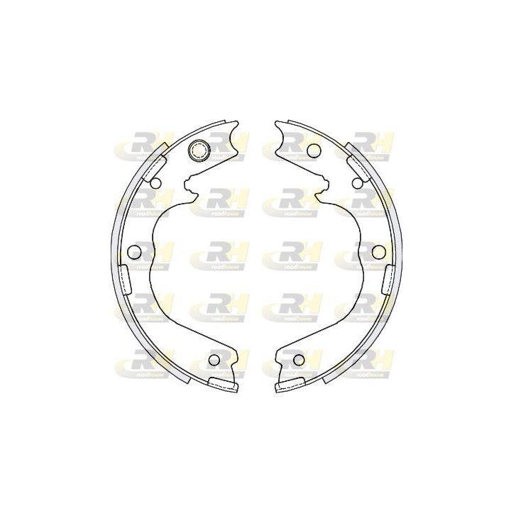 Stabdžių trinkelė, stovėjimo stabdys ROADHOUSE 4756.00