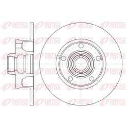 Stabdžių diskas REMSA 6025.00