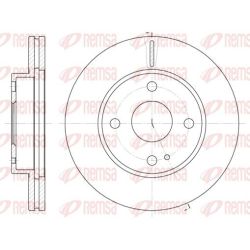 Stabdžių diskas REMSA 6056.10