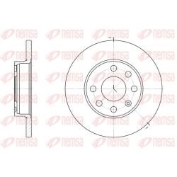 Stabdžių diskas REMSA 6059.00