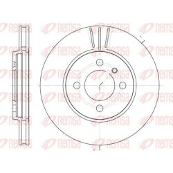 Stabdžių diskas REMSA 6062.10