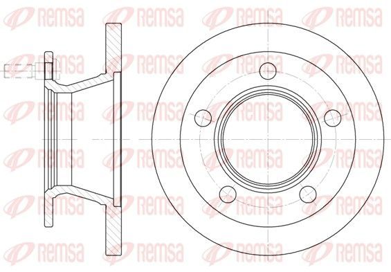 Stabdžių diskas REMSA 6082.00