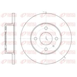 Stabdžių diskas REMSA 6090.00