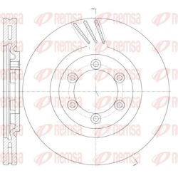 Stabdžių diskas REMSA 61000.10