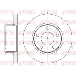 Stabdžių diskas REMSA 61007.00