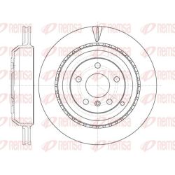 Stabdžių diskas REMSA 61031.10