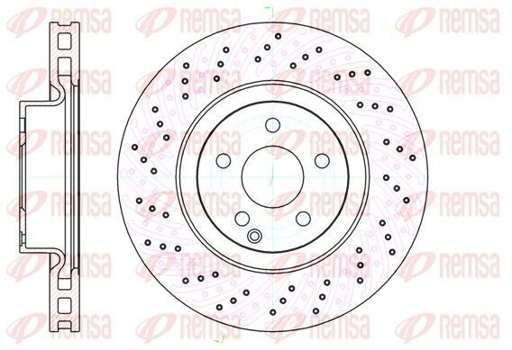 Stabdžių diskas REMSA 61032.10