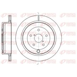 Stabdžių diskas REMSA 61042.10