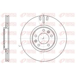Stabdžių diskas REMSA 61051.10