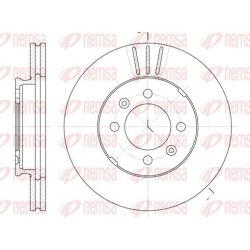 Stabdžių diskas REMSA 6109.10