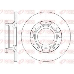 Stabdžių diskas REMSA 61107.00