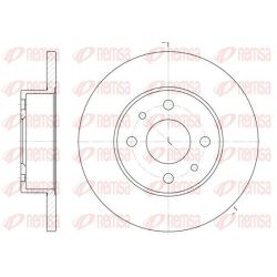 Stabdžių diskas REMSA 6111.00