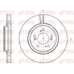 Stabdžių diskas REMSA 61129.10