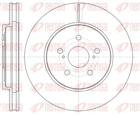 Stabdžių diskas REMSA 61136.10