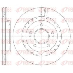 Stabdžių diskas REMSA 61137.10