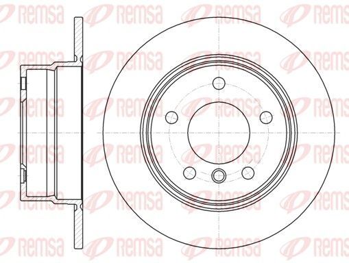 Stabdžių diskas REMSA 61144.00