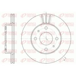 Stabdžių diskas REMSA 61148.10