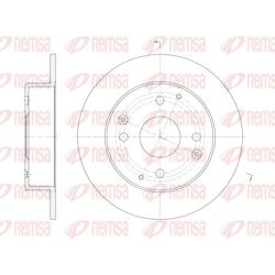 Stabdžių diskas REMSA 61156.00