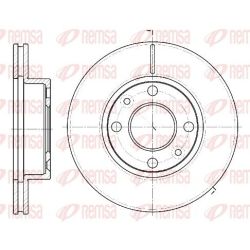 Stabdžių diskas REMSA 61162.10