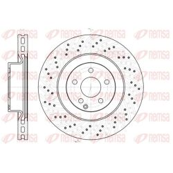 Stabdžių diskas REMSA 61186.10