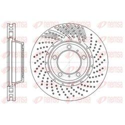 Stabdžių diskas REMSA 61196.10