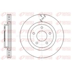 Stabdžių diskas REMSA 61200.10